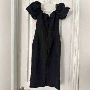 Lulus black knee length dress